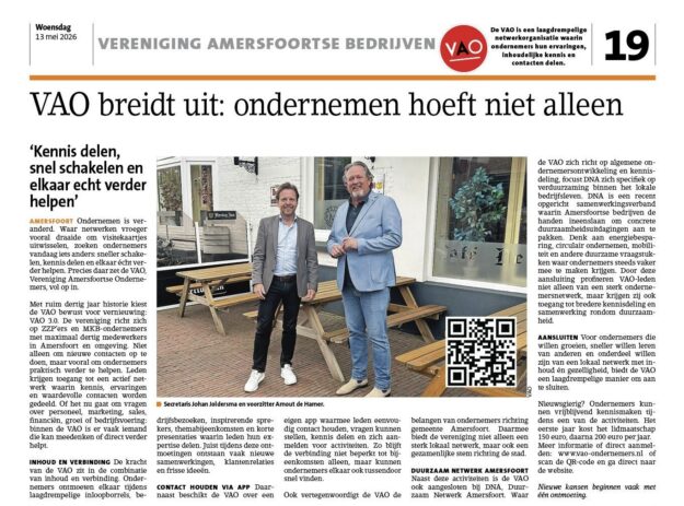 Artikel Stad Amersfoort – 13 mei 2026